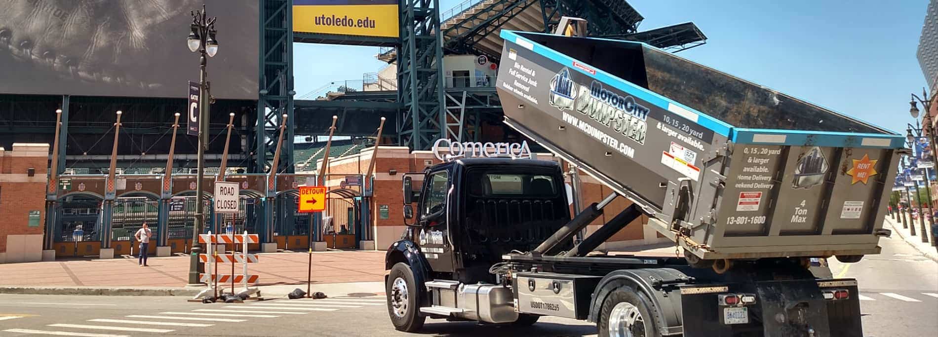 Dumpster Rental Motor City Dumpster